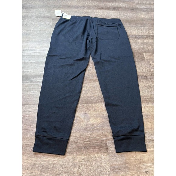 Old Navy Active Mens Joggers Size Large Navy Blue Mid Rise O6 - Picture 2 of 8